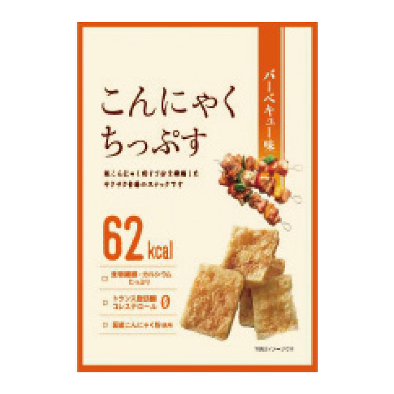 [軽減8%]こんにゃくちっぷす バーベキュー